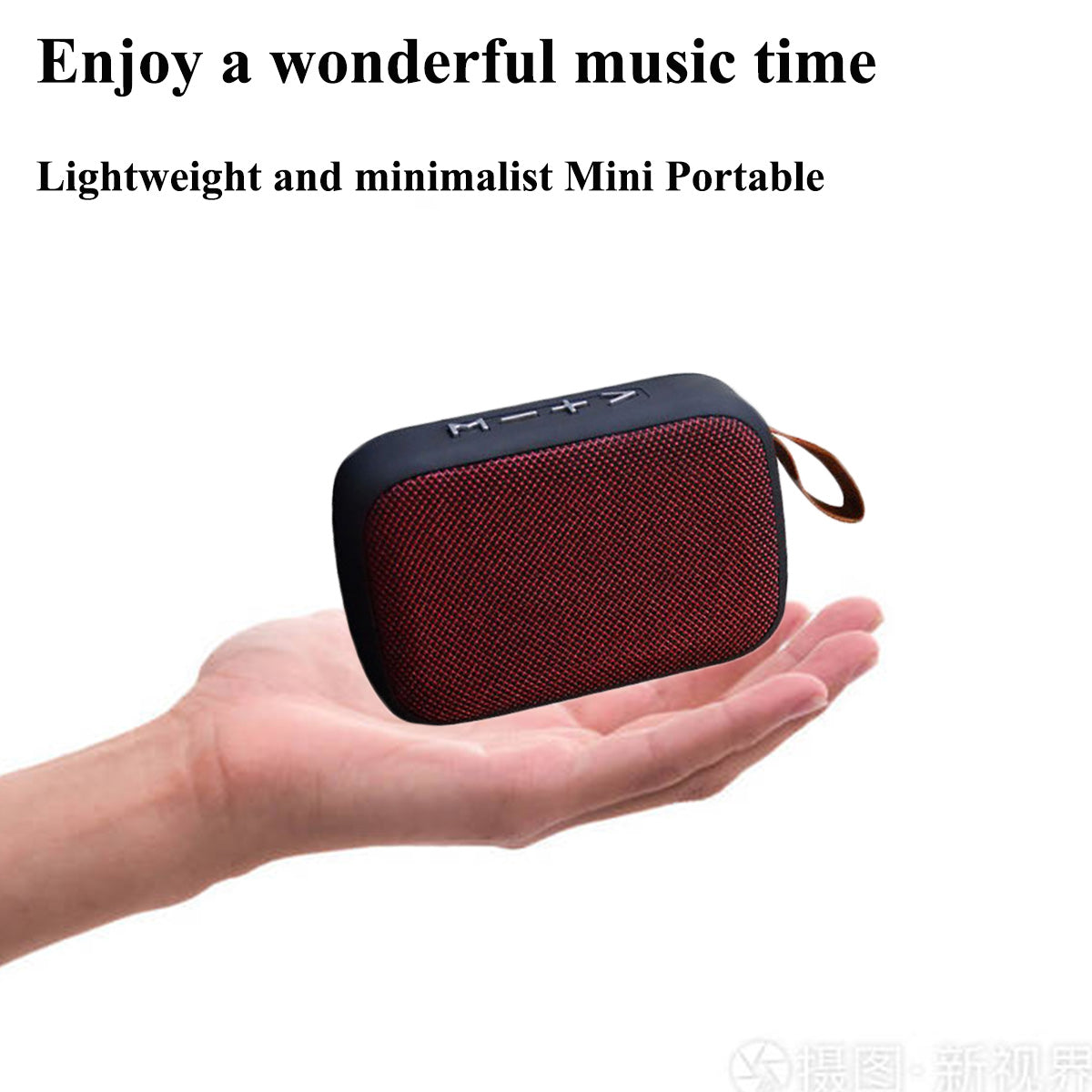 Portabel Bluetooth-högtalare - 3D Stereo Musikspelare med HiFi-ljud