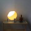 Retro Glas Bordslampa - Atmosfärisk Nordisk Nattbelysning