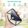 Multifunktionell Solarlampa - Vattentät LED Trädgårdsbelysning med Rörelsesensor