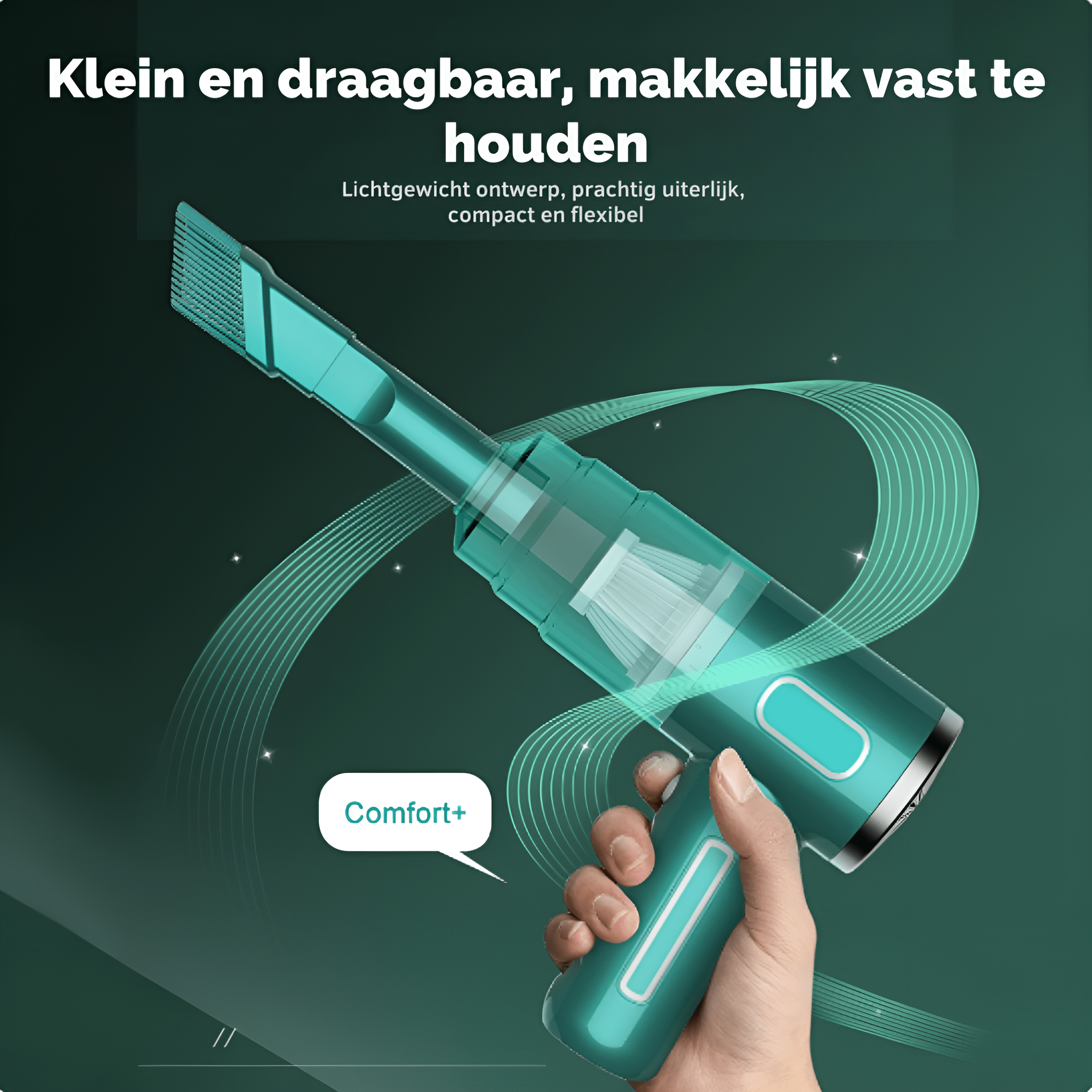 PowerCleaner - Trådlös Bil Dammsugare