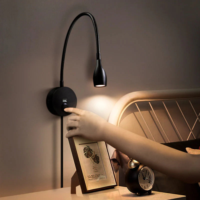 Trådlös Vägglampa | Energibesparande & Stilren Design