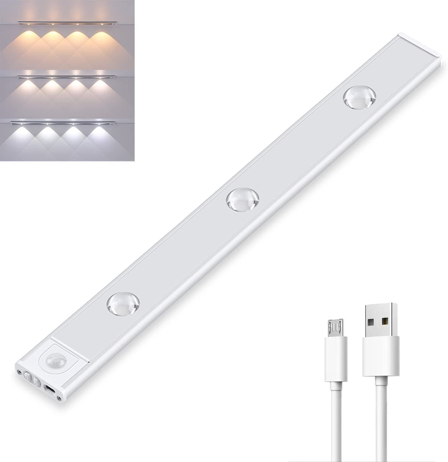 Trådlös LED Armatur | Rörelsesensor | Energibesparande