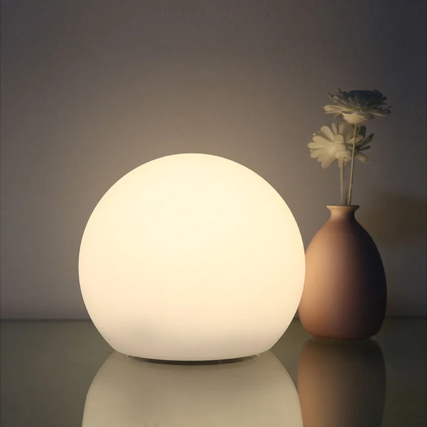 Färgglad Trådlös LED Bordslampa med Fjärrkontroll