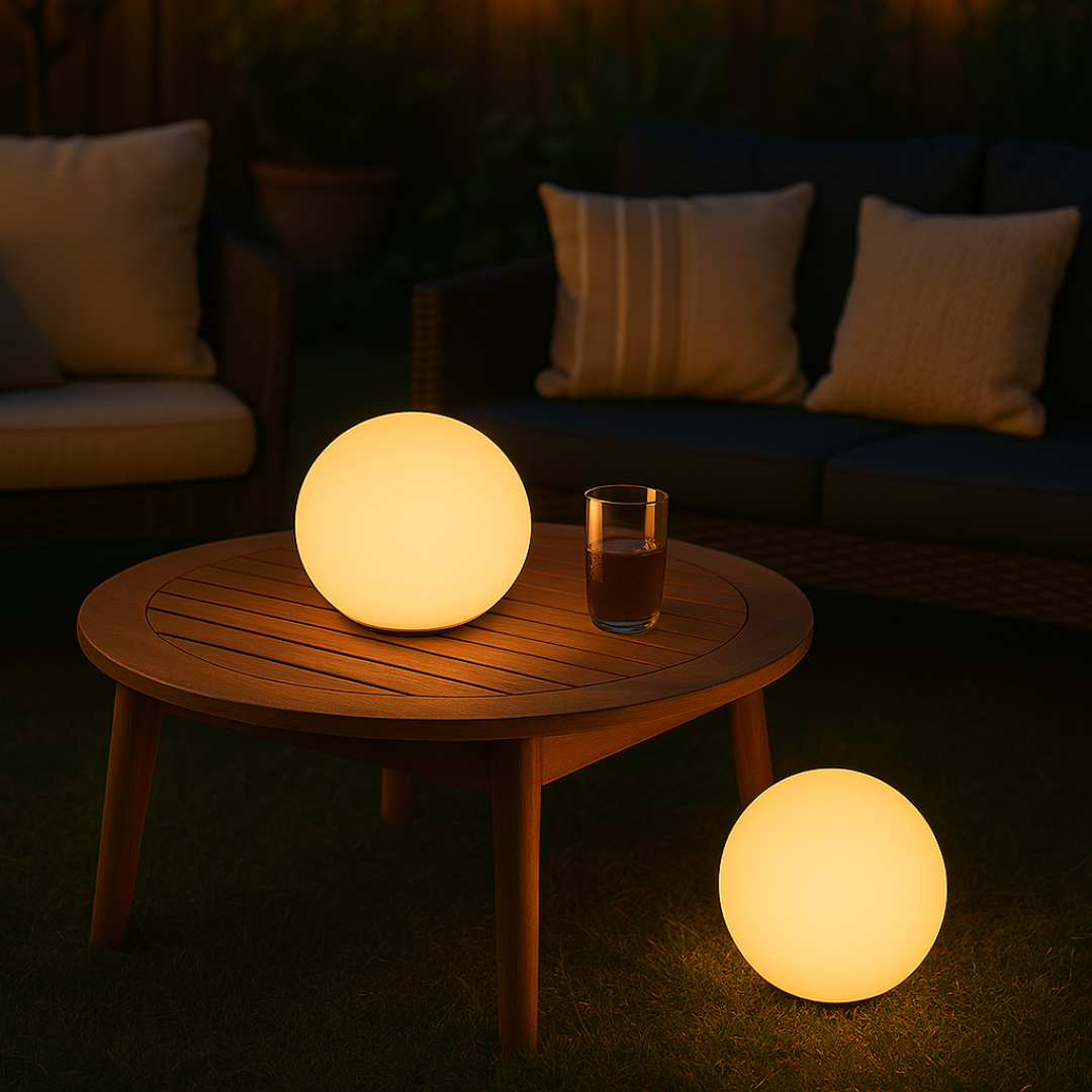 Färgglad Trådlös LED Bordslampa med Fjärrkontroll