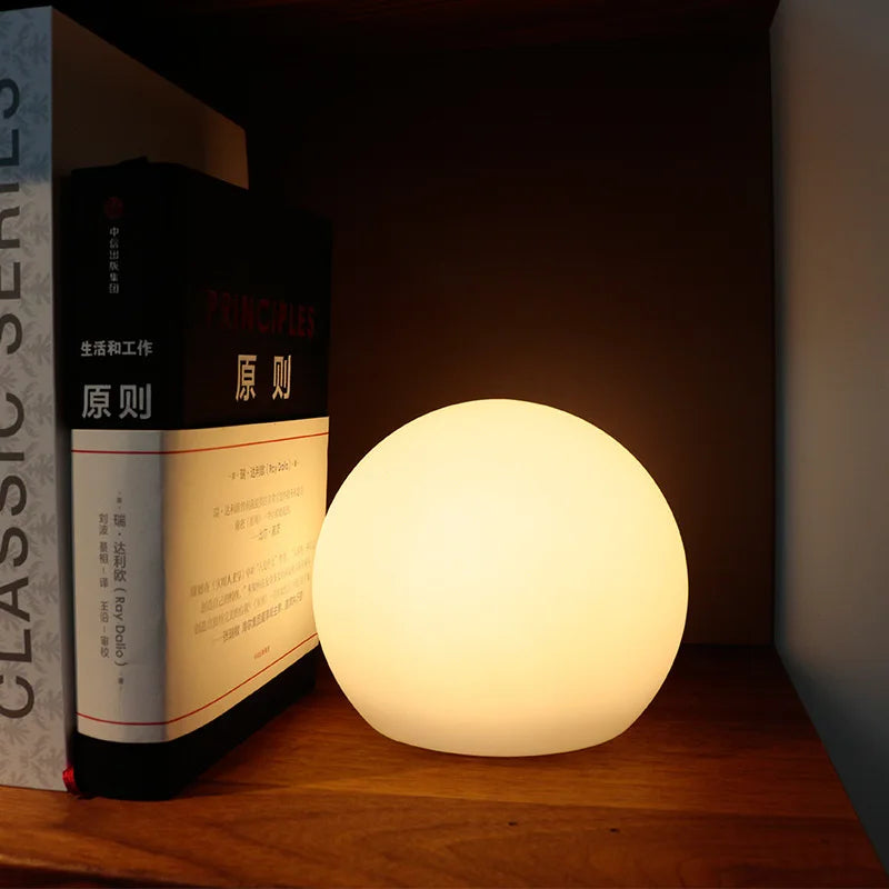 Färgglad Trådlös LED Bordslampa med Fjärrkontroll