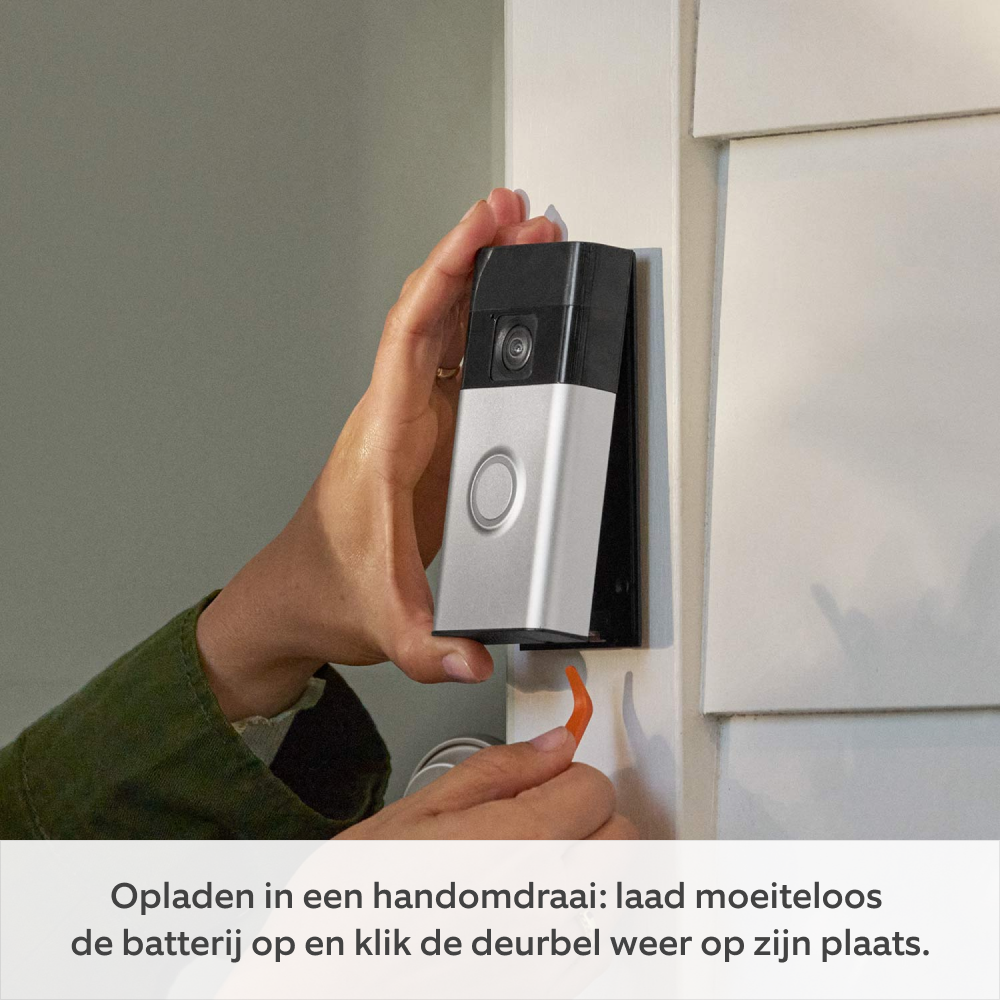 Luxe Videodörrklocka - Trådlös med Batteri | 1080p HD