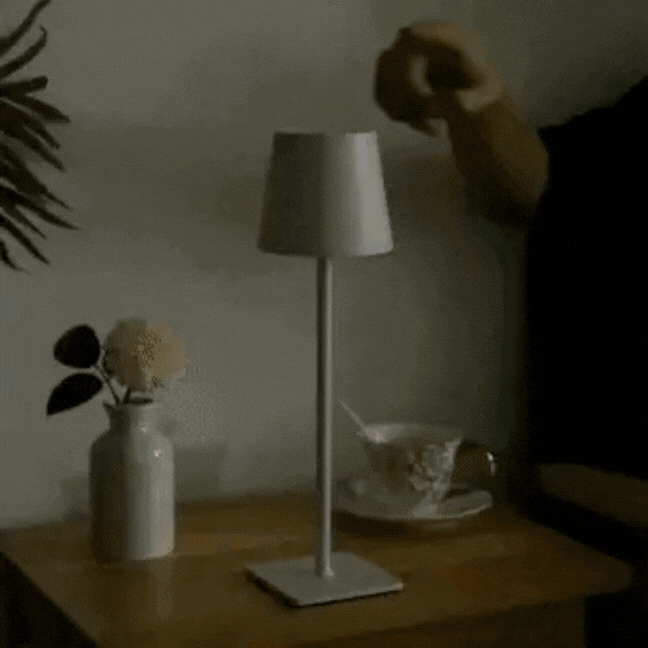 Trådlampa med uppladdningsbart batteri - Elegant LED för inomhus & utomhus