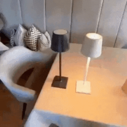 Trådlampa med uppladdningsbart batteri - Elegant LED för inomhus & utomhus