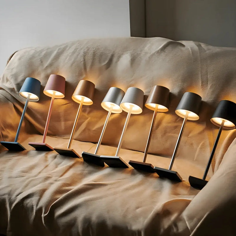 Trådlampa med uppladdningsbart batteri - Elegant LED för inomhus & utomhus