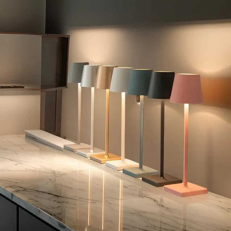 Trådlampa med uppladdningsbart batteri - Elegant LED för inomhus & utomhus
