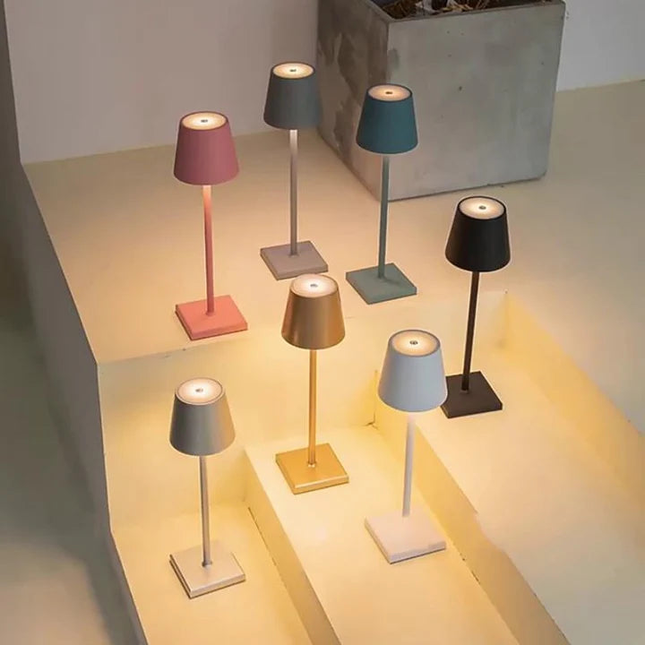 Trådlampa med Uppladdningsbar Bordslampa - Elegant Belysning