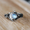 Stilren Månsten Statement Ring – Iris