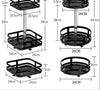 Rotationsbar Förvaringshylla - TwistRack 360°
