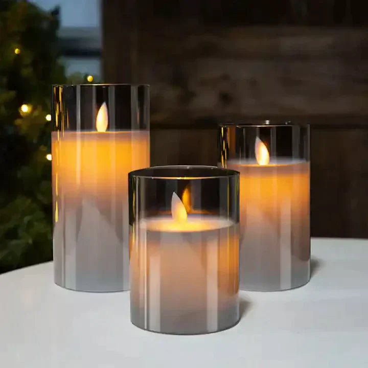 Ljus utan låga Set - SerenityGlow