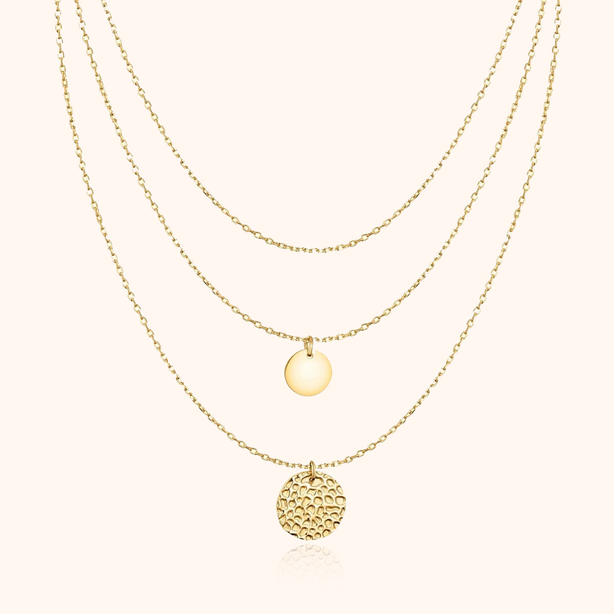Stilren Flerskikts Halsband – Aurora