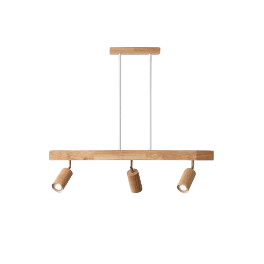 Justerbar Trä Takspotlight – EcoLux
