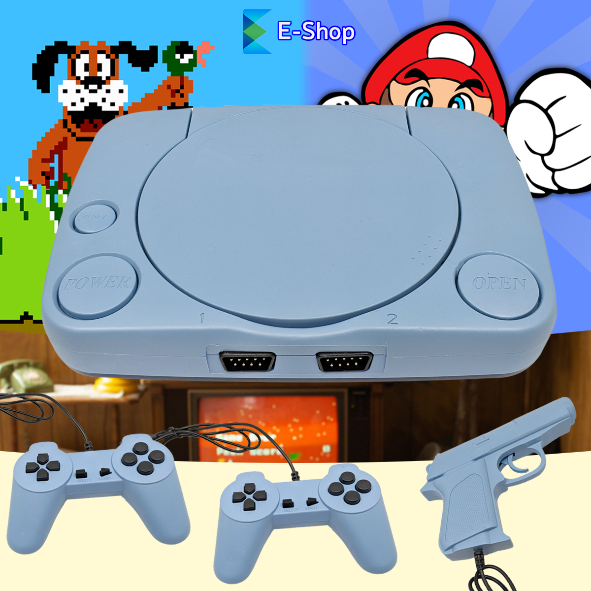 Retro TV Spelkonsol – PixelPlay