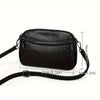 Klassisk Chic Läder Crossbody – Tidlös och Funktionell