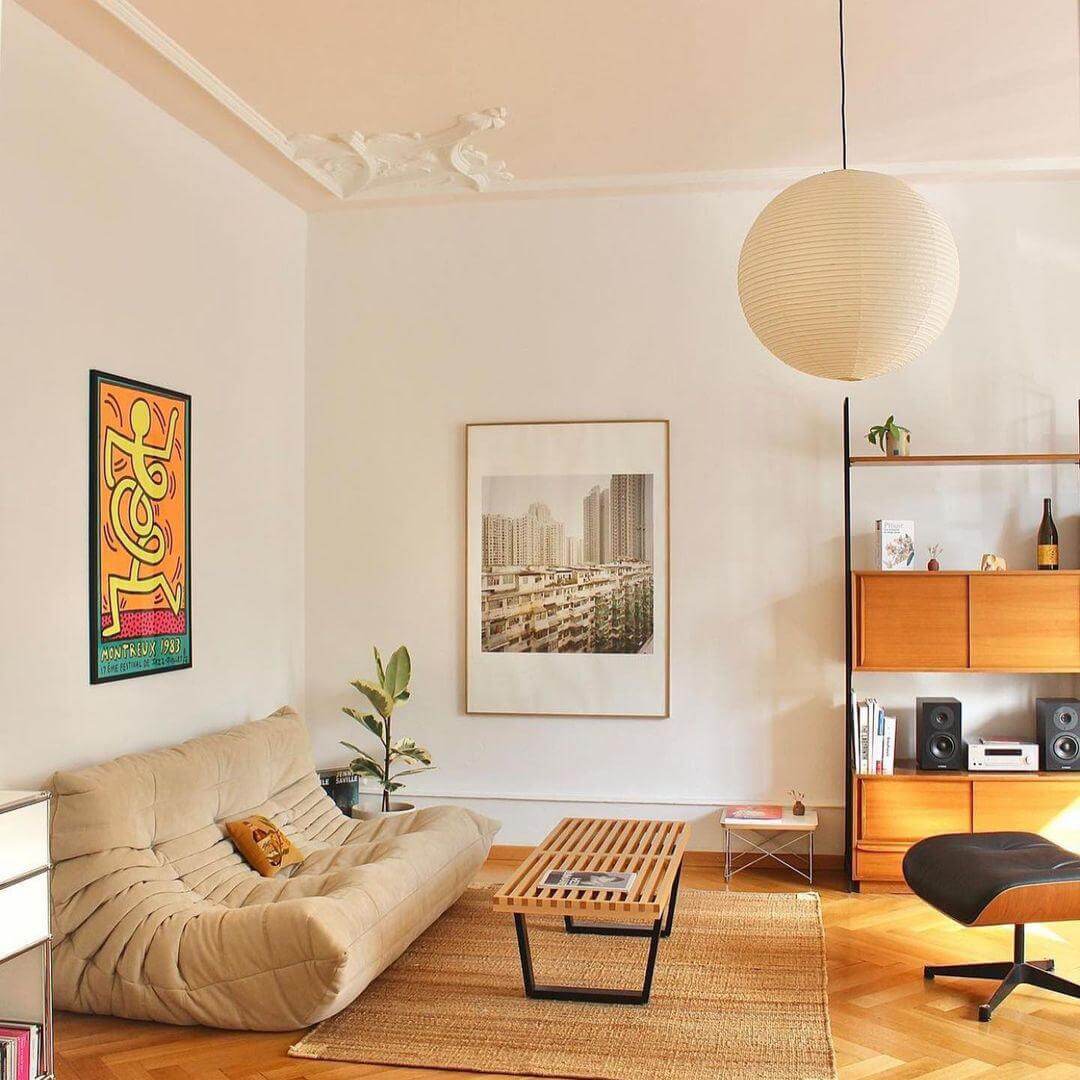 Pappershänglampa - Designbelysning