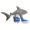 Sneaker-Bärande Plush Shark – Mjuk Tung Tung Sahur Karaktärsleksak