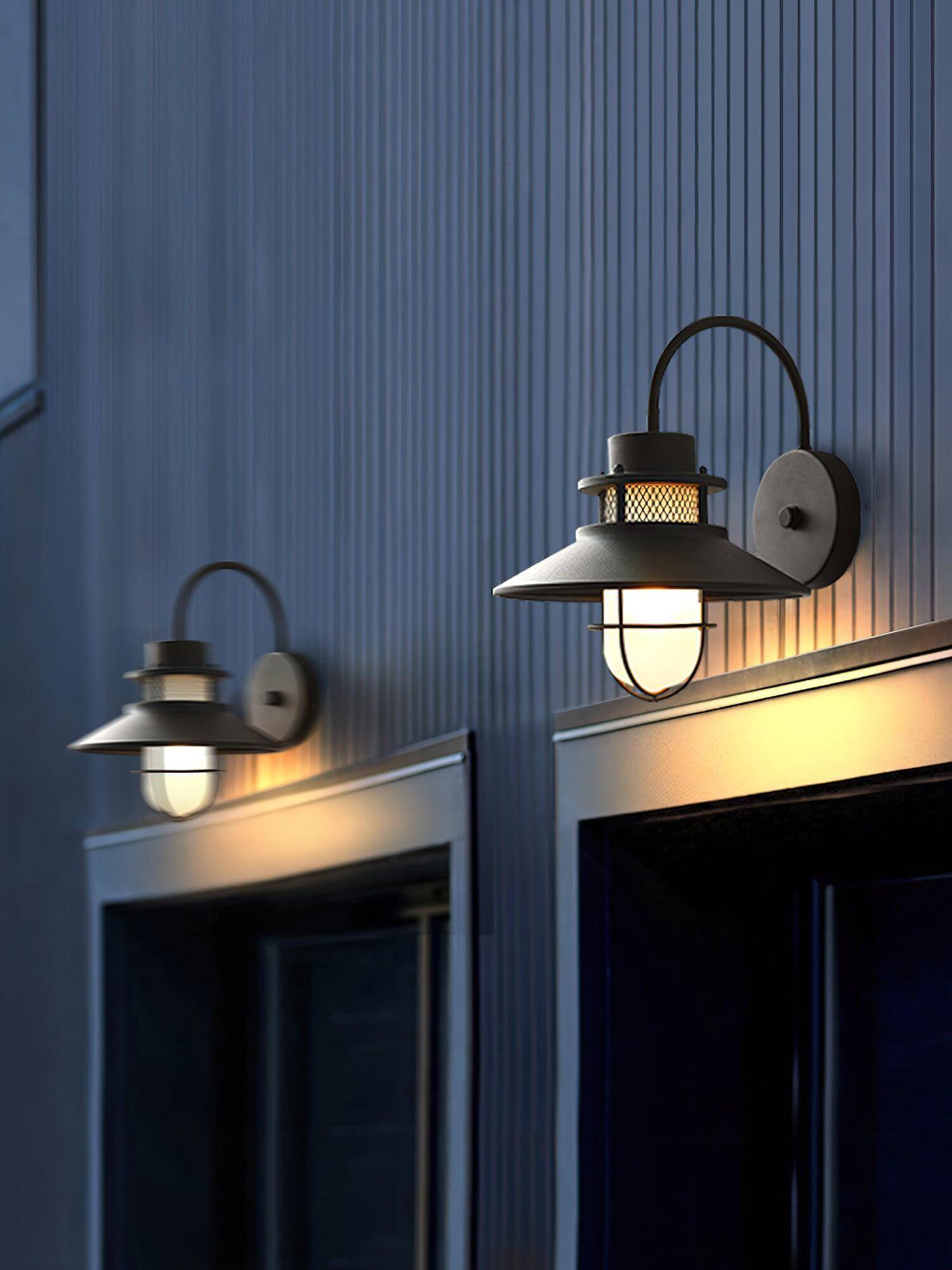 Industriell Utomhusvägglampa - Väderbeständig
