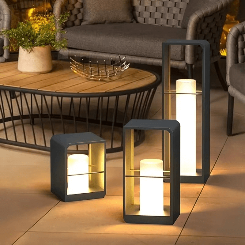 Solenergi Utomhuslampa - Stilig Trädgårdsbelysning