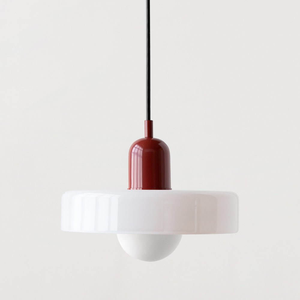 Färgglad Glas Taklampa - Modern Design