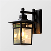 Modern Utomhus Vägglampa - Svart Design