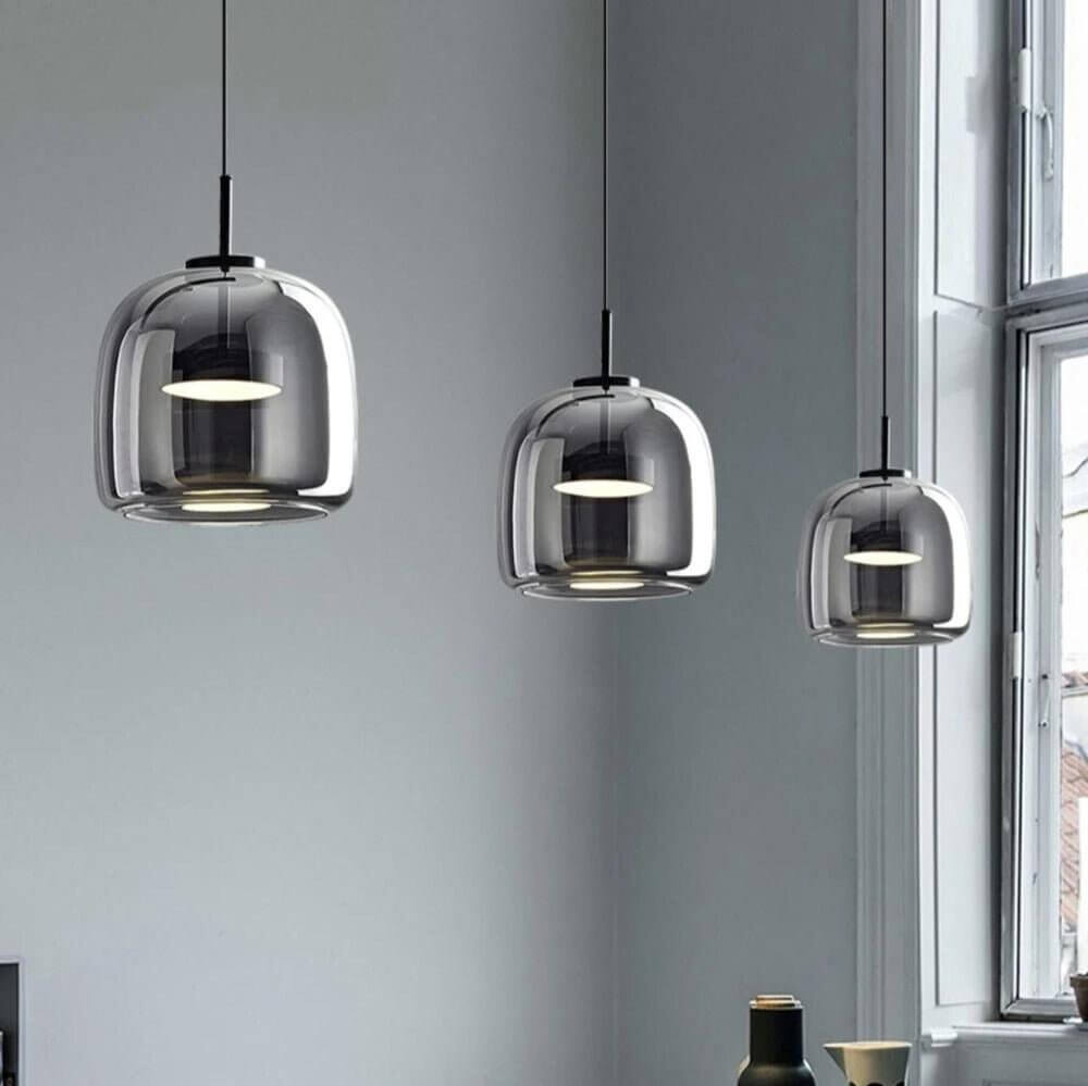 Modern Glaspendellampa - Skandinavisk Design