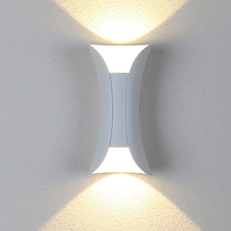 Utomhus LED Aluminium Vägglampa - Vattentät