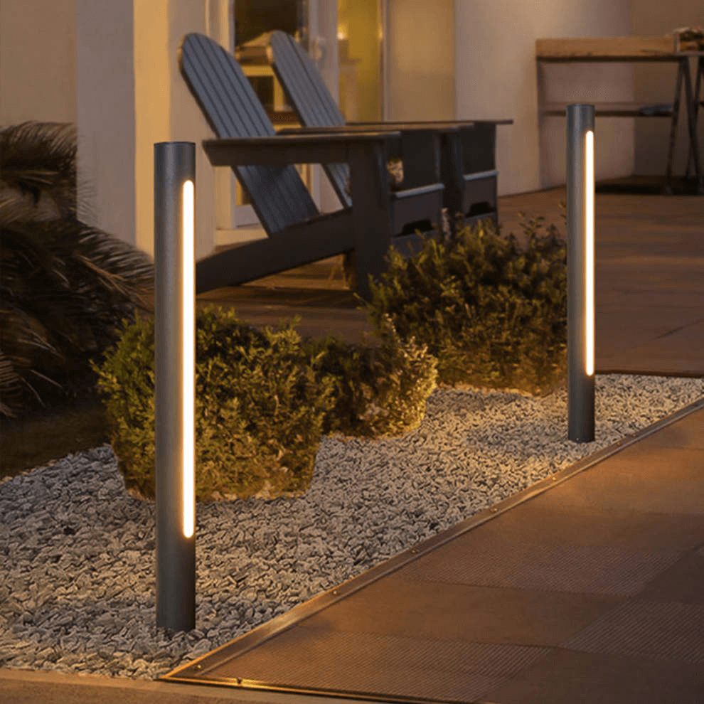Modern LED Utomhusvägglampa - Metall & Akryl