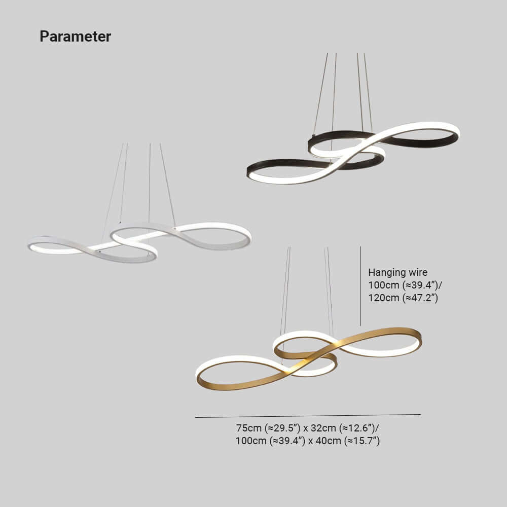 Musiknot LED Hänglampa - Modern Belysning