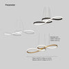 Musiknot LED Hänglampa - Modern Belysning