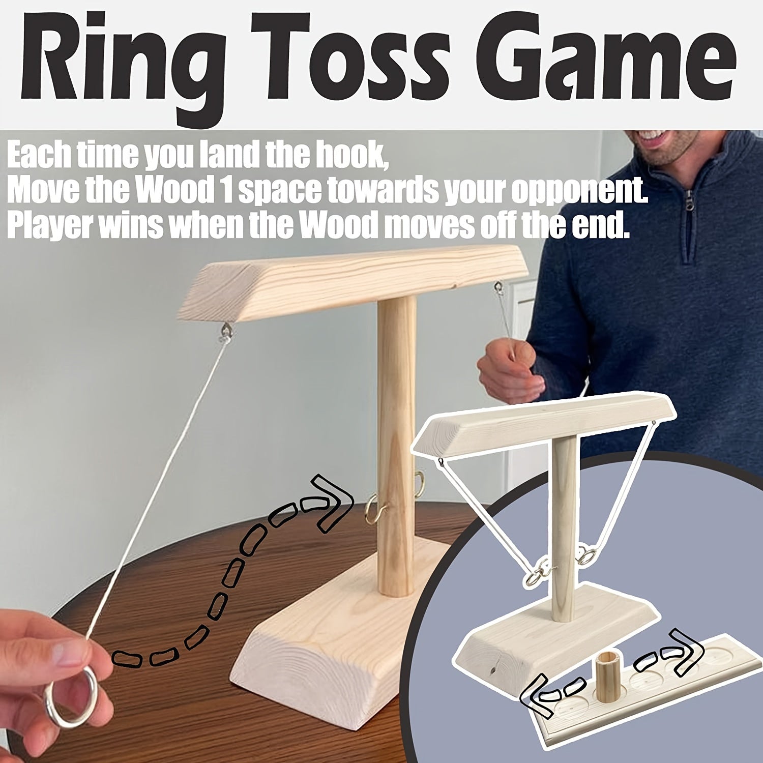 Trä Ringkastningsspel – Traditionellt och Utmanande