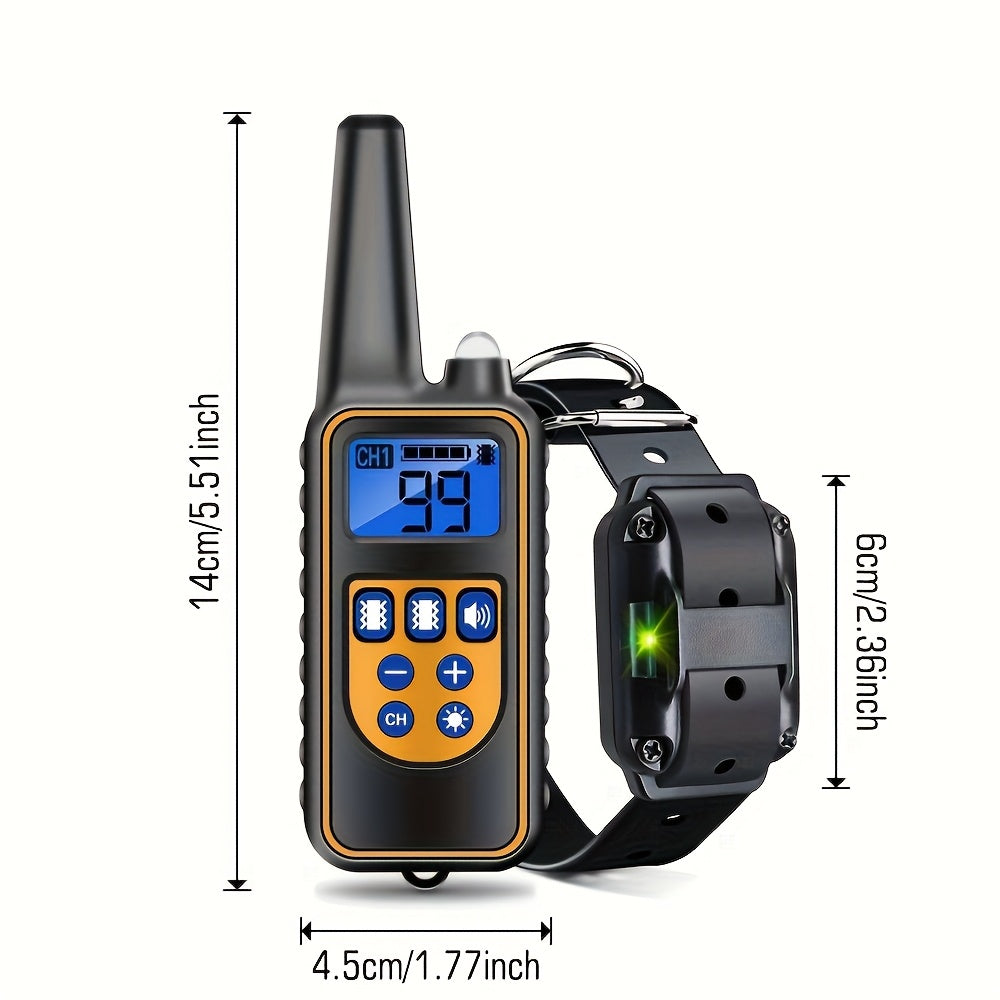 Smart Trainer Pro – Uppladdningsbar fjärrkontroll för hundhalsband med pip och vibration