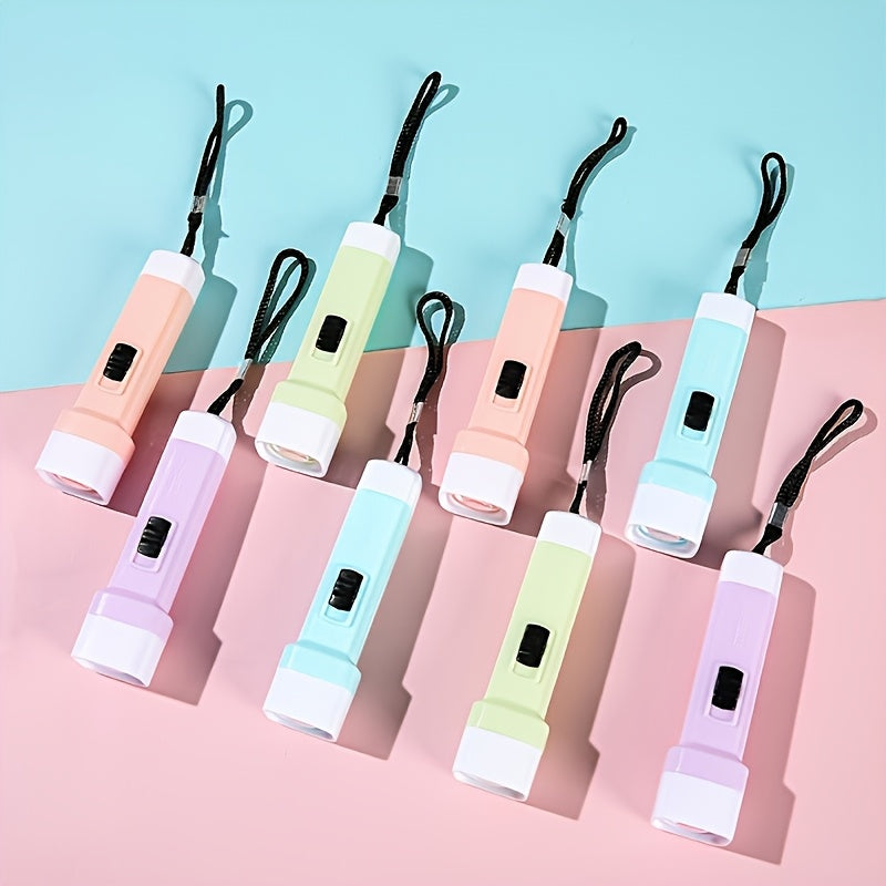 Mini Macaron Fackla Set – 12 Ljusa Färger i Bärbar Design
