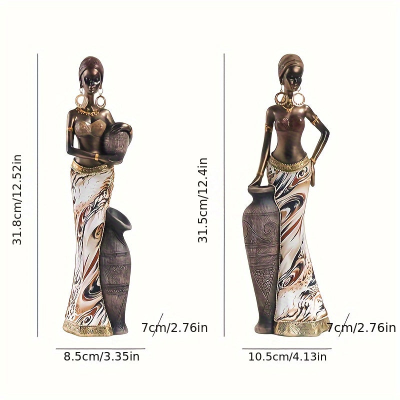 Tribal Essence Afrikanska Ornament – Äkta Atmosfärsskapare för Alla Interiörer