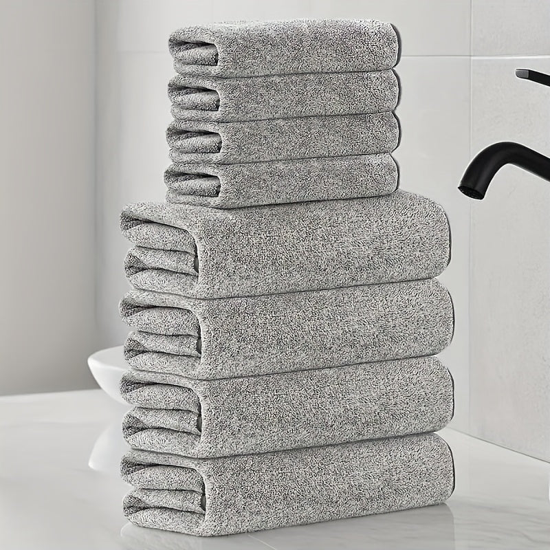 Mjuk Korallvelour Handduksset – Absorberande och Snabbtorkande