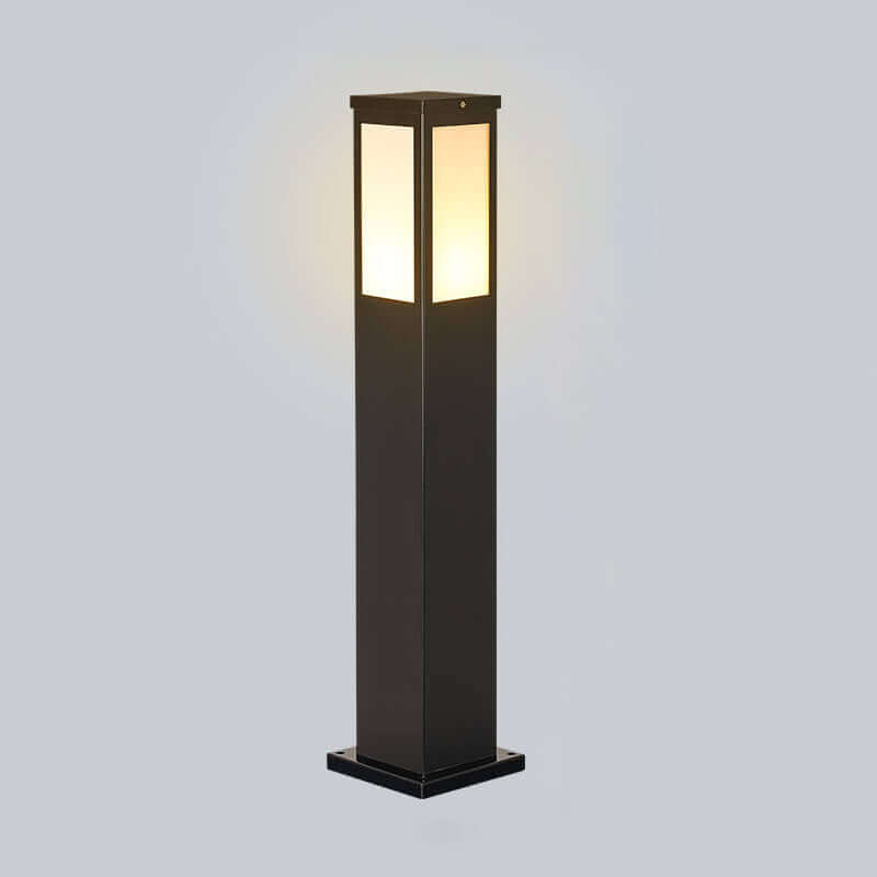 Modern Utomhuslampa - Fyrkantig LED Trädgårdslampa