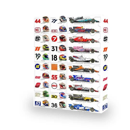 SpeedLuxe Formel 1 Adventskalender | Exklusiva F1 Samlarobjekt och Överraskningar för Racingfans