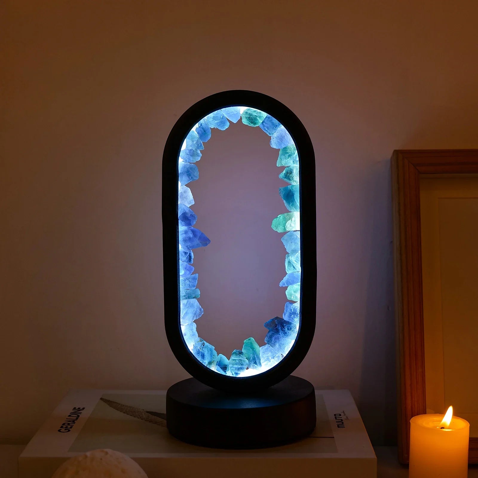 Handgjord Ametistlampa - Serenith