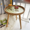 Skandinavisk Rattan Sido Bord - Elin