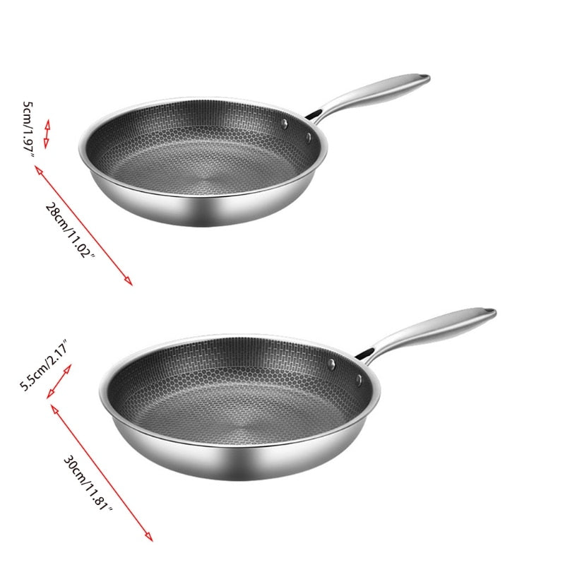 Repfria rostfria stålstekpanna med non-stick beläggning – ProCook Elite