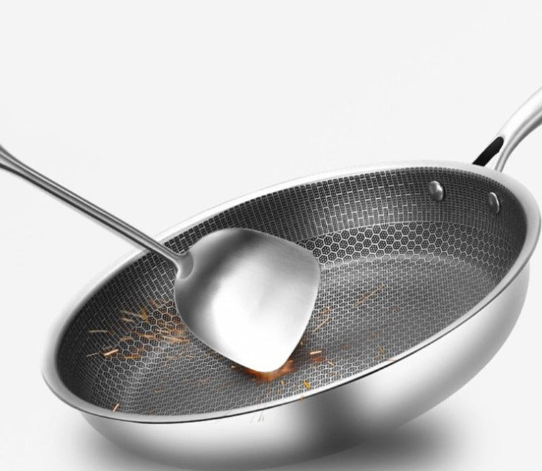 Repfria rostfria stålstekpanna med non-stick beläggning – ProCook Elite