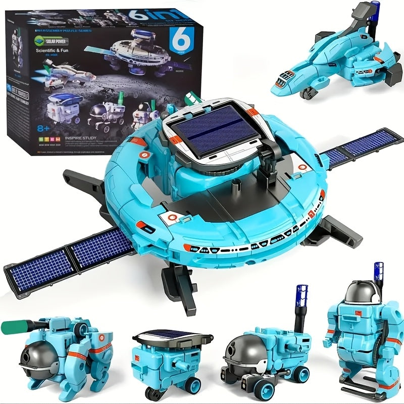 Solrobot 6-i-1 byggsats - Utbildande och Innovativ