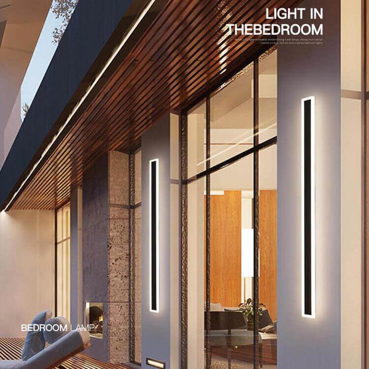 LED Utomhusvägglampa - Slank & Stilren Design