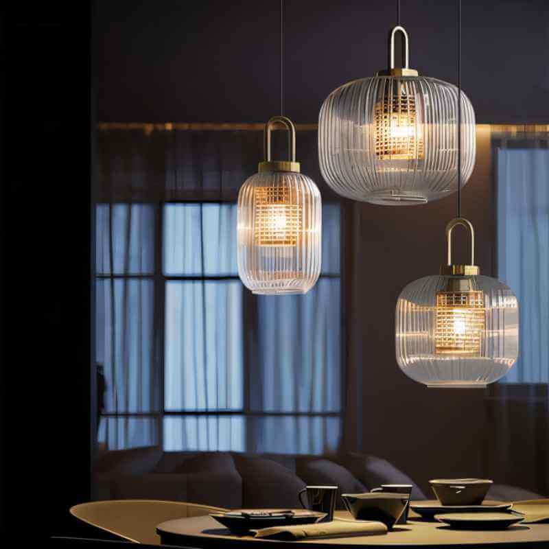 Taklampa med Glasöverdrag - Stämningsfull Belysning