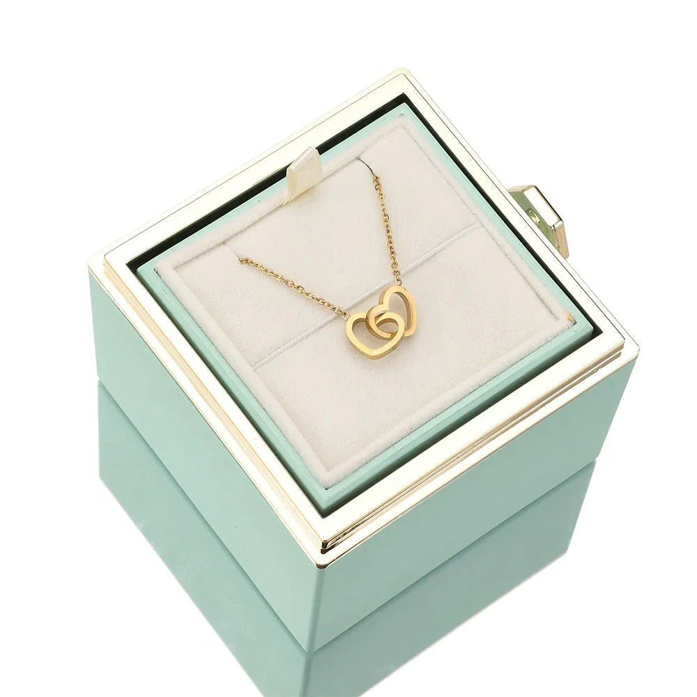 Eternal Rose Box - Personlig Anpassad Halsband