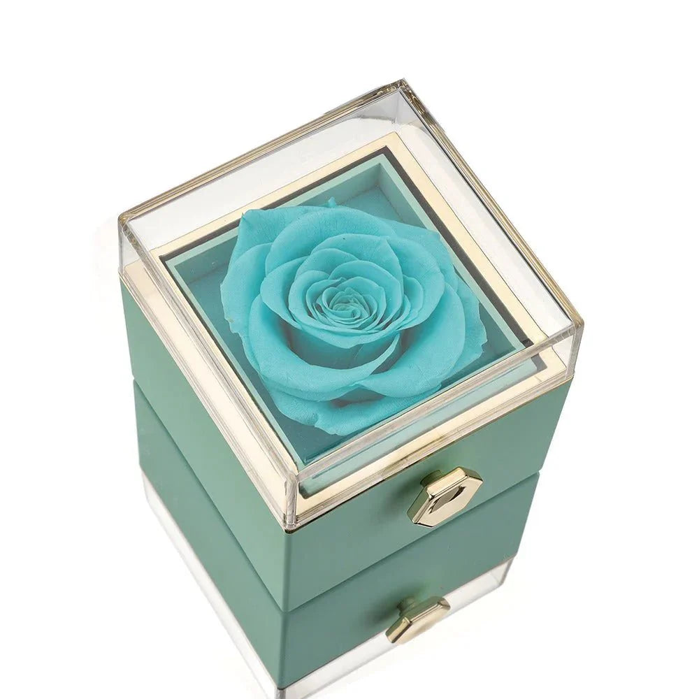 Eternal Rose Box - Personlig Anpassad Halsband