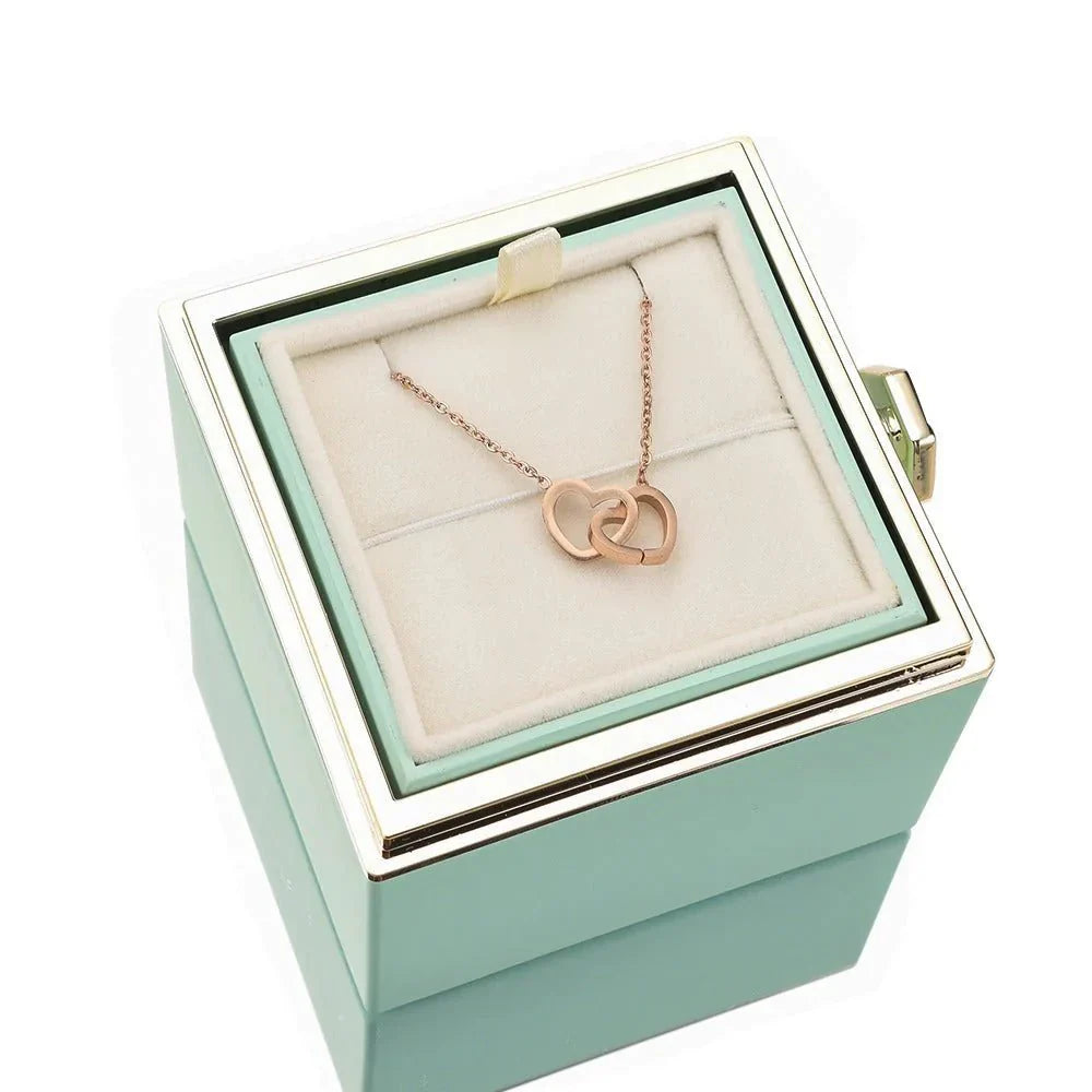 Eternal Rose Box - Personlig Anpassad Halsband